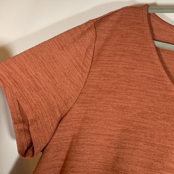 Ricki’s Basics Mauve Pink/Brown T-Shirt - Picture 5 of 8